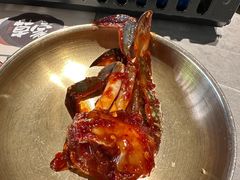 -草家酱蟹炭火烤肉店(珲春南路一店)