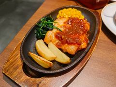 黑胡椒酱浇烤鸡排-萨莉亚意式餐厅(杭州西溪龙湖天街店)