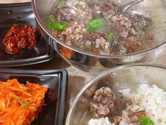 -吉林延边牛肉汤饭，大冷面