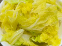 焯白菜-老爆肚满五香烧牛羊肉