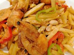 薯条香辣虾-合合春饼·酱骨·东北菜(潘家园店)
