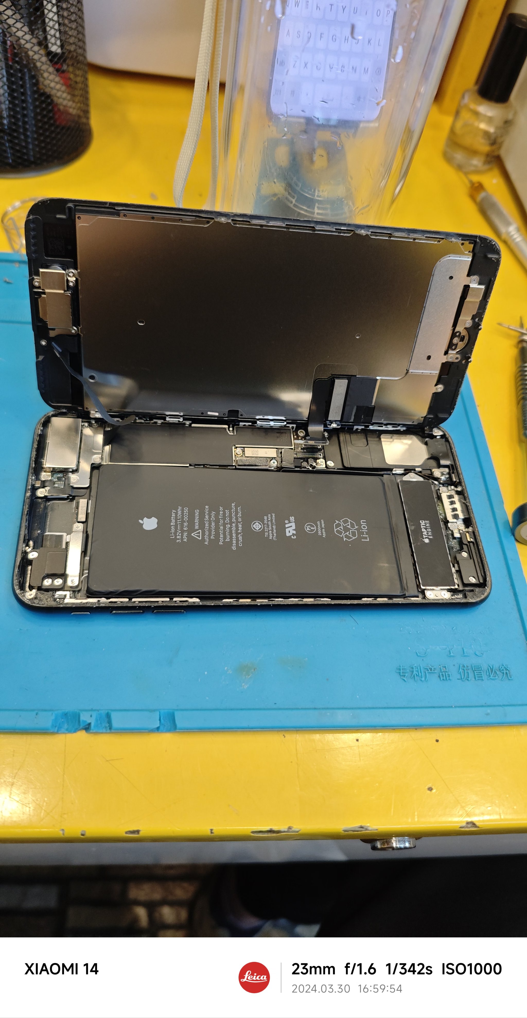 iphone6sp换电池教程图片