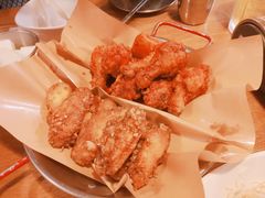 炸鸡翅一半一半-富乐满韩国正宗炸鸡韩国料理(虹泉路店)