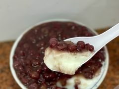 炖奶加红豆-百花传统甜品店(原址店)