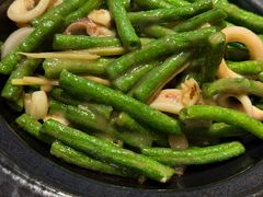 虾酱豆角啫鲜鱿-强记海鲜·大排档(蛇口新街店)