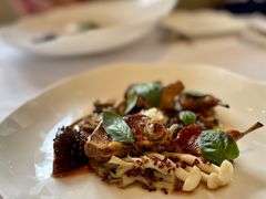 烟熏乳鸽配菌菇-Jean Georges