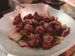 蒜香蜜汁排骨-绿茶餐厅(成都大悦城店)