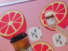 橘喵の巧克力奶茶-超级喵の茶super emoji(静安大悦城店)