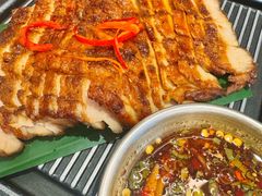 炭烧猪颈肉-mango tree芒果树泰国餐厅(青岛万象城店)