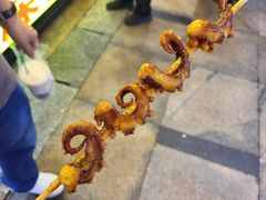 现烤鱿鱼-东门町美食街