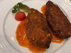 牛肉饼-小白桦西餐厅