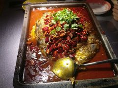 -探鱼·鲜青椒爽麻烤鱼(三水广场店)