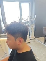 点击看大图 -藤野造型烫发染发