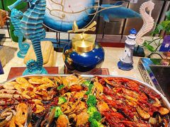 大连应季海鲜-乔哥铭洋海鲜自助(皇城恒隆广场店)