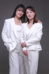 -时光纪亲子全家福照相馆(静安店母女写真父母纪念照)