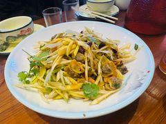 海参炒合菜-渔家风味·鲅鱼水饺·央视展播·海鲜天津菜(开发区店)