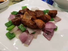 黑椒牛仔粒-骏莱海鲜鱼港(五角场店)