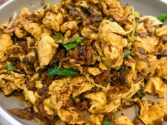 外婆菜炒鸡蛋-合合春饼·酱骨·东北菜(潘家园店)