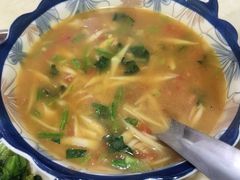 雀舌面-尕有炕锅烤羊肉