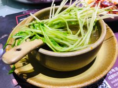 有机活体豆苗-盡膳口福·百年汤方火锅(科华北路店)