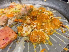 香烤九层塔鸡腿肉-小肚皮饮食店