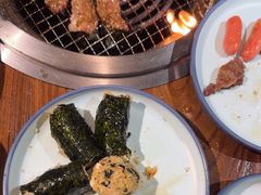 -明洞阿姨·韩式酱蟹烤肉·创意料理(三元桥店)