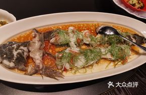 Crispy Steamed Bamboo Fish