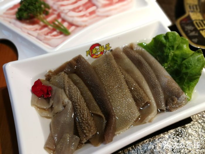 川渝部落重庆老火锅(黄岩店)川渝脆毛肚图片 - 第1张