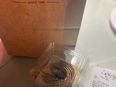 咖啡白脱蛋糕-红宝石·鲜奶小方(莘庄龙之梦店)