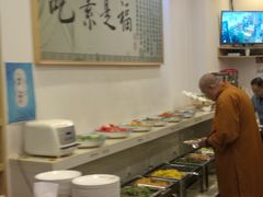 自助取餐区-鹈鹕素食餐厅自助餐部(正阳街店)