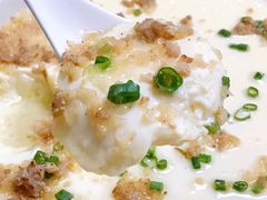 蒸山水豆腐-将军陂美食山庄·瓦缸炭烧鸡