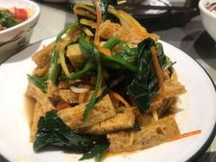 菠菜面筋-巴依老爷新疆美食(清华东门店)