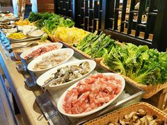 自助取餐区-西双版纳洲际度假酒店-海鲜傣味烧烤·侬香全日制餐厅