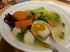 手打鱼蛋鱼片汤面1567-避风塘(百联东郊店)