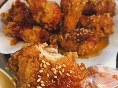 甜辣酱拼盘炸鸡-Meet Sun韩式大排档(五一广场7MALL店)