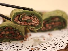 绿茶红豆薄撑-顺德人家食府(黄金广场店)