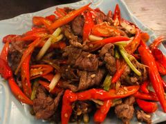 小米椒炒牛肉-火燒雲傣家菜(鼓楼店)