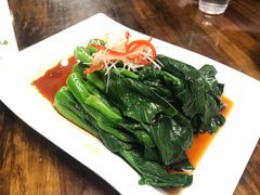 白灼菜心-海岛八号龙虾烧烤田鸡(蓝天路总店)