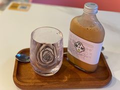 冠军玫瑰冰奶茶-柠檬树茶餐厅(海雅缤纷城店)