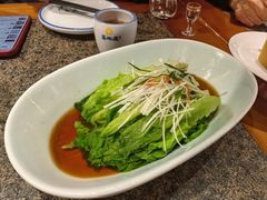 白灼罗马生菜-真地道京味府·鲜橙烤鸭·北京菜(朝外大街东大桥店)