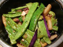茄子扁豆角-北京老铺烤鸭(西稍门店)