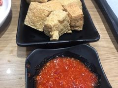 金陵炸臭豆腐-宝记烧烤·碳锅羊肉·羊蝎子火锅·夜食社(文体路创始店)
