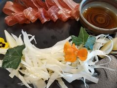 三年金钱火腿配大理手撕乳扇-泓0871臻选云南菜·味庄