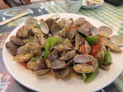 辣炒花蛤-华圆美食