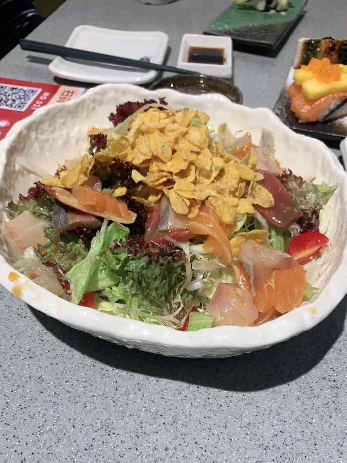 友壹町寿司(嘉洲广场店)-"位置:嘉洲广场4楼一家有回转的寿司店,.