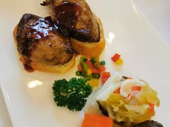 法式香煎鹅肝红酒-莫斯科餐厅