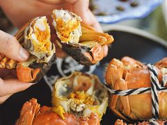 -七的湖·晚芳亭·阳澄湖农家菜·大闸蟹(莲花岛店)