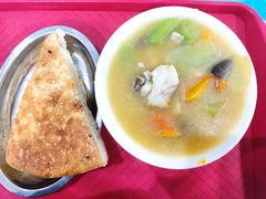 青笋南瓜鸡肉汤-北京大学-燕南食堂