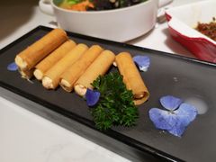 脆筒龙虾卷-后海16号·北京私房菜