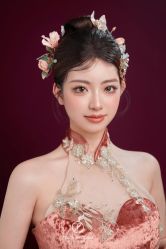 -桃子造型婚纱礼服(凤起广场店)